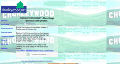 Desktop Screenshot of chorleywoodnet.co.uk