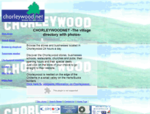 Tablet Screenshot of chorleywoodnet.co.uk